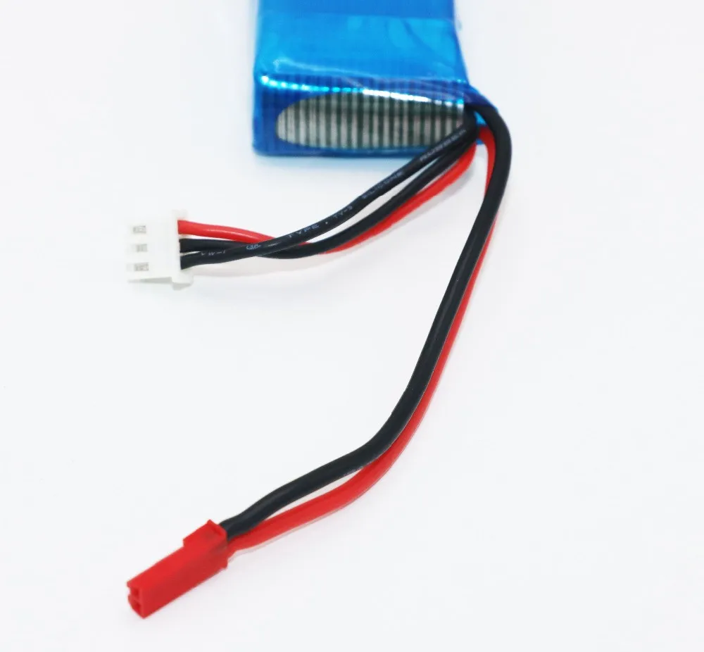 Аккумулятор для WLtoys V262 V353 V912 3 шт./лот 7 4 В 1000 мА · ч 20C 2S литий-полимерный