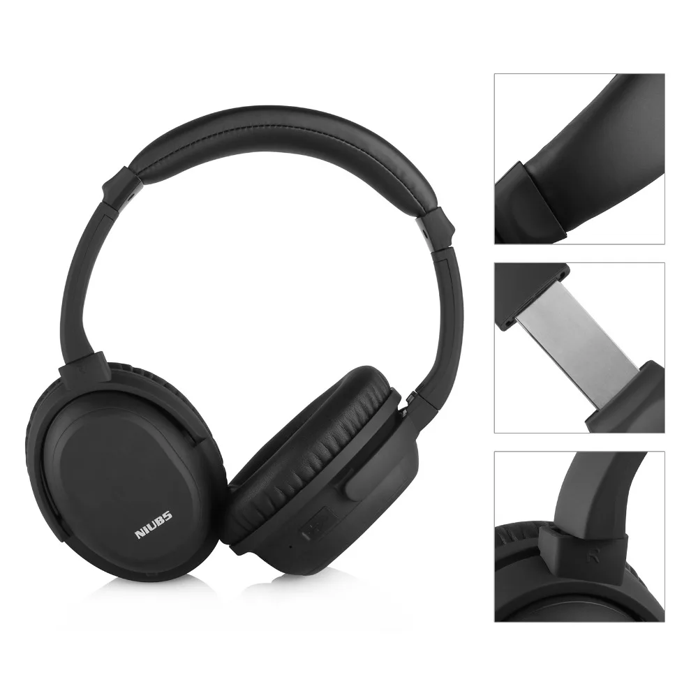 Активного Шумоподавления гарнитура bluetooth к телефону NiUB5 Deadpool CSR4.0 АНК