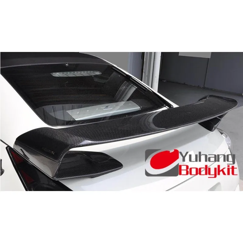 Для 2008 2013 R35 шахтный стиль задний спойлер с базовым стекловолокном|Спойлеры и