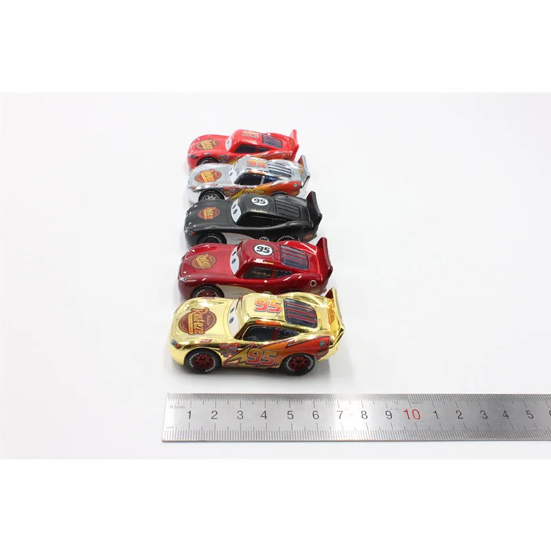 Автомобили Дисней Pixar 5 шт. разные версии No.95 Lightning McQueen литые под давлением машины