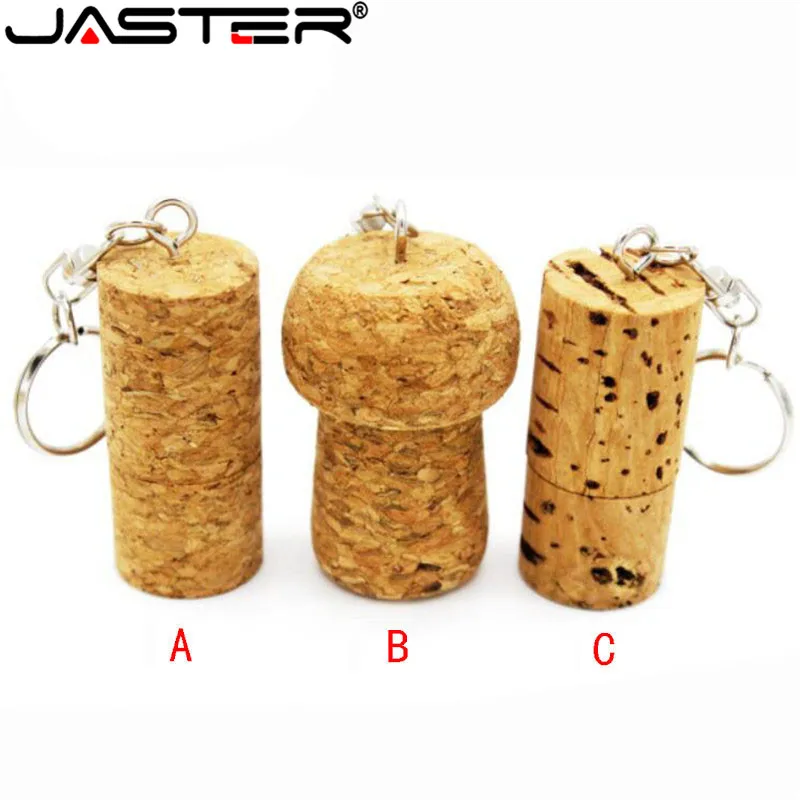 USB-флеш-накопитель JASTER деревянный в виде бутылки 16-64 Гб | Компьютеры и офис
