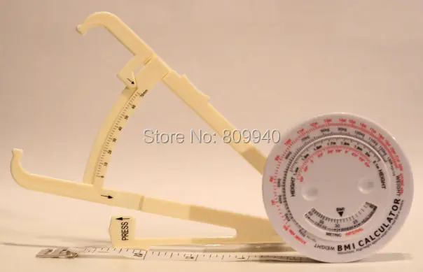 2 шт./лот Калибр для телесного жира измерительная лента массы тела тестер фитнеса