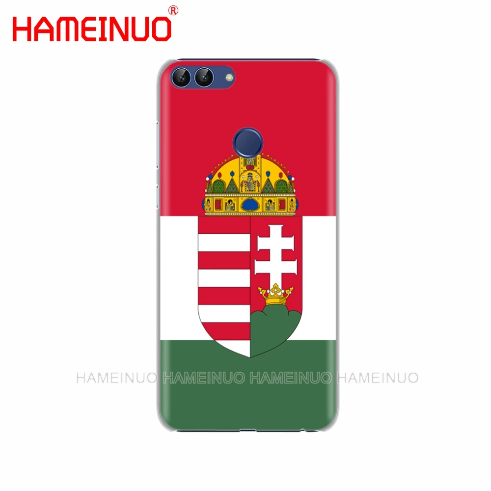 HAMEINUO Венгрия флаг для сотового телефона чехол huawei Honor Y5 7C Y625 Y635 Y6 Y7 Y9 2017 2018 Prime