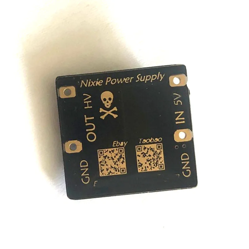 NCH8200HV 2 5-15v 5V 12V до 170V высоковольтный DC повышающий блок питания для Nixie трубки