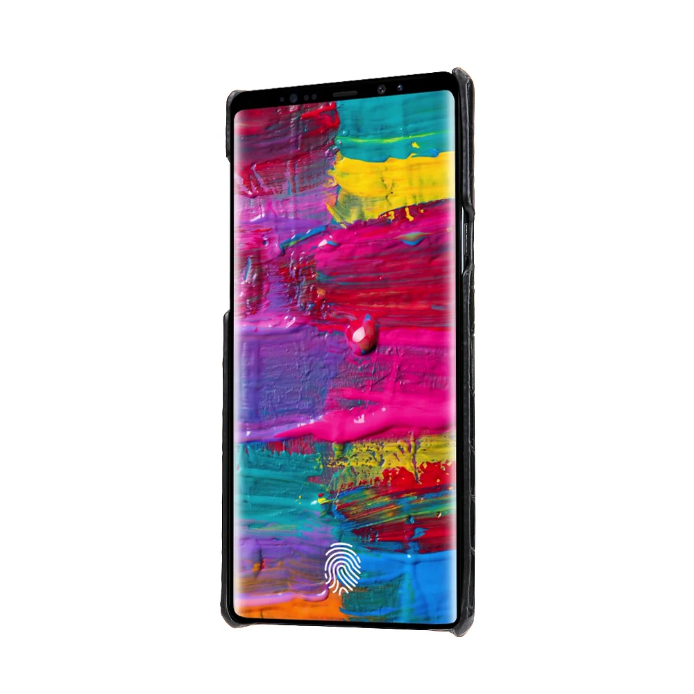 Чехол CYBORIS для Samsung Note 9 чехол из натуральной кожи Galaxy S9 Plus S задняя крышка коровьей