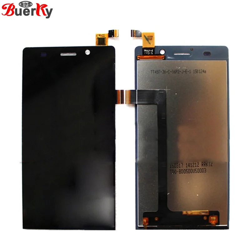 BKparts 5 шт LCD для Highscreen Thor Полный ЖК дисплей и сенсорный экран Стекло сборка