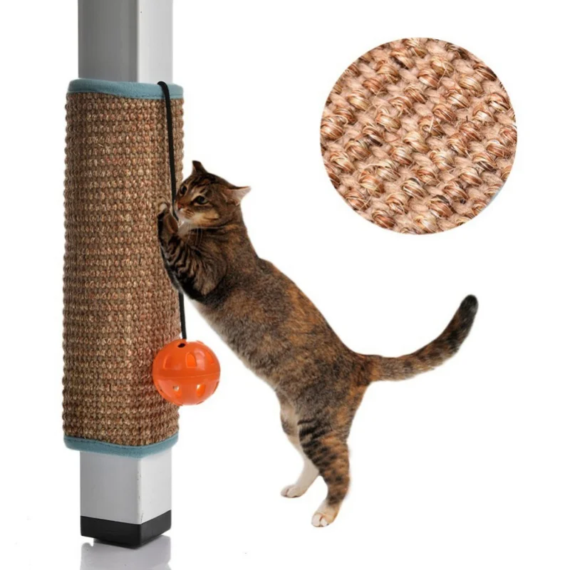 

Scratching Board Mat Pad Cat Sisal Loop Carpet Scratcher Indoor Home Furniture Table Chair Sofa Legs Protector Cat Toys 2022