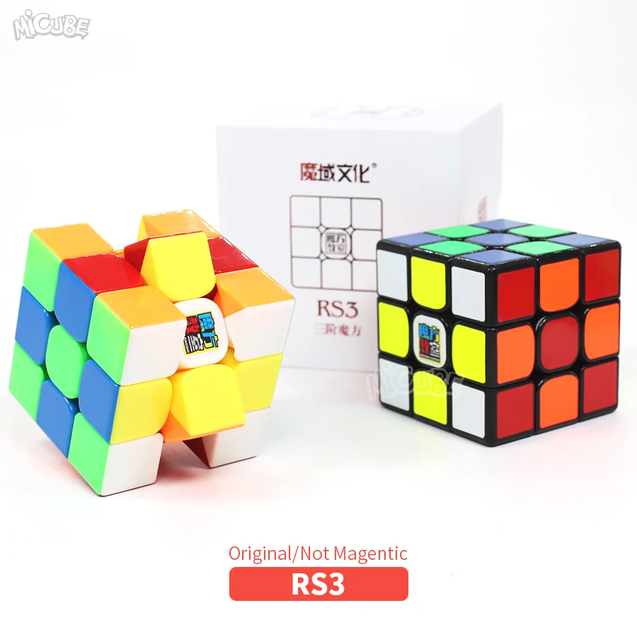 Moyu RS3 RS3M Магнитный куб магический скоростной куб 3x3x3 Cubo Magico 3x3 головоломка Mf 3RS V3 MF3RS Oringinal игрушки для детей
