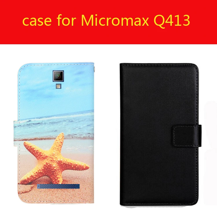Кожаный чехол книжка для Micromax Q415 AQ5001 Q413 Q479 Q465 Q424 Q462 Q346 D320 Bolt нескользящий кошелек