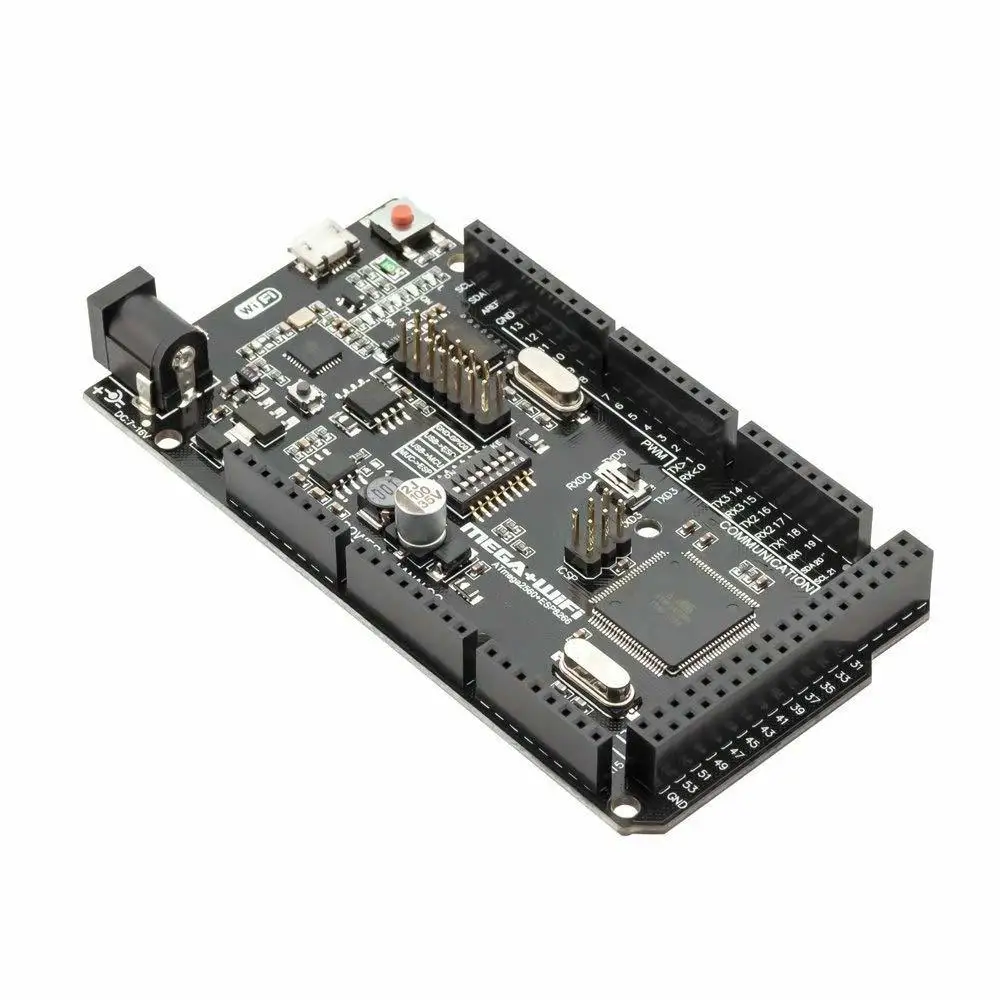 Mega2560 + WiFi R3 ATmega2560 ESP8266 32 Мб USB TTL памяти CH340G совместим с Arduino Mega NodeMCU для WeMos