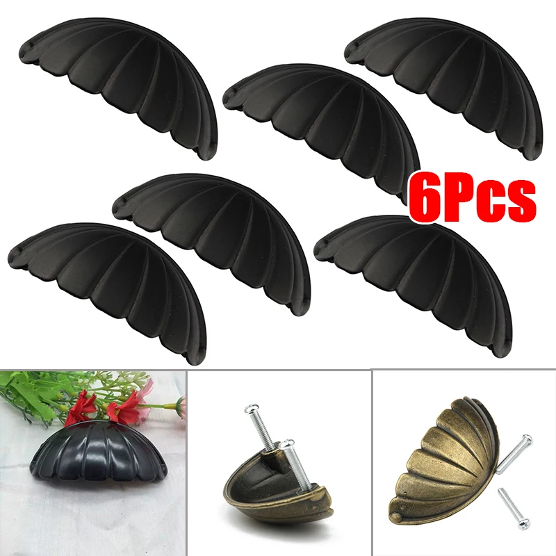 Винтажный выдвижной ящик ручка мебель полукруглый корпус украшение шкафа части