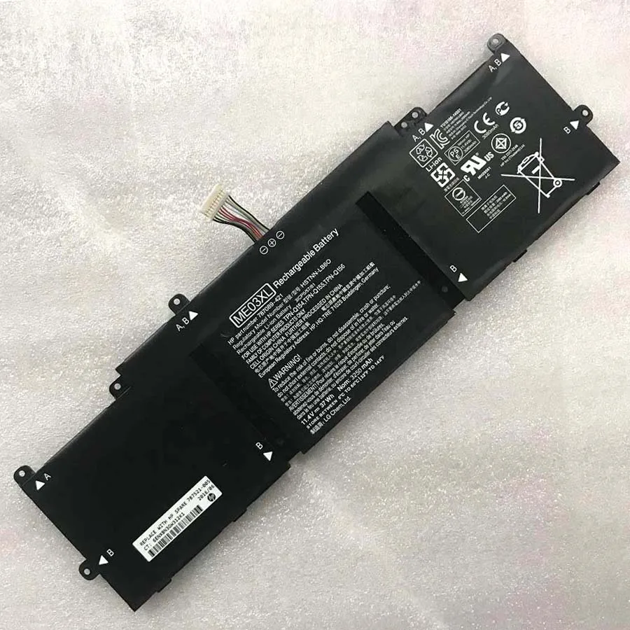

11,4 V 37Wh новый оригинальный аккумулятор для ноутбука ME03XL для HP TPN-Q154 Q155 Q156 HSTNN-LB6O UB6M натуральная батарея для ноутбука ME03XL
