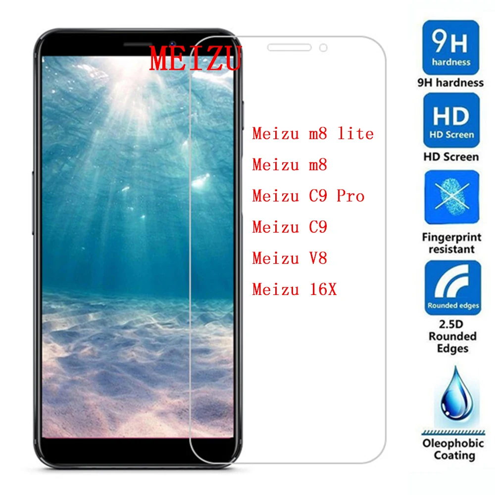 Ультратонкое закаленное стекло для Meizu C9 Pro/m8 lite 9H Защитная пленка экрана