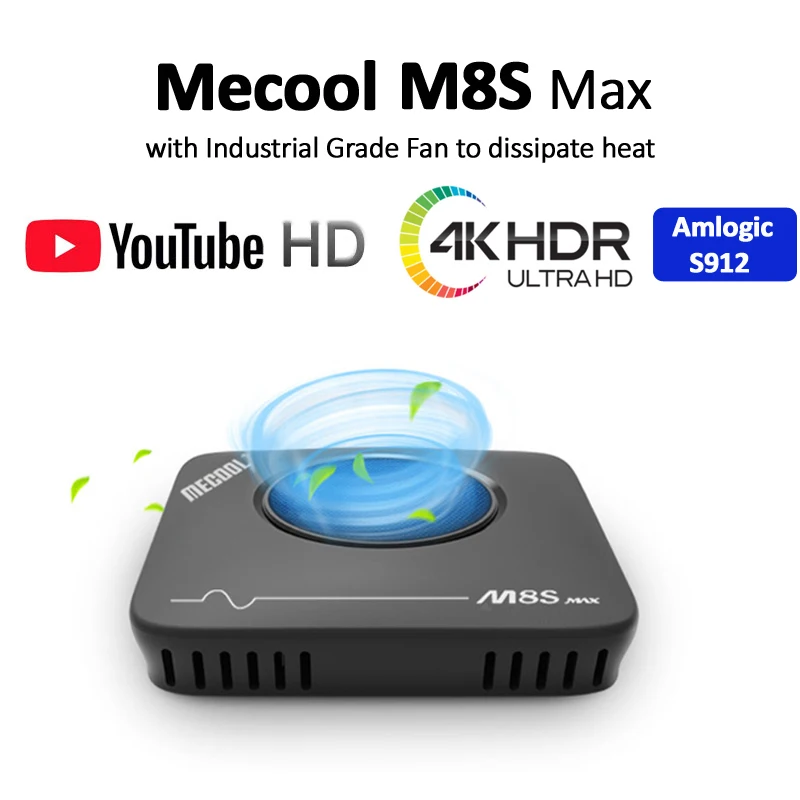 Amlogic S912 ТВ приставка Android Smart tv приставка 3 ГБ 32 ГБ 2,4G 5G Wifi Bluetooth приставка 4K потоковый медиаплеер M8S Max