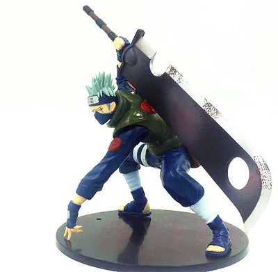 Аниме Наруто Хатаке Какаши призрака огранки Broadsword фигурка ПВХ коллекционные