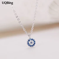 free shipping 925 sterling silver eyes of evil necklaces pendants women necklacespendants jewelry collar colar de plata