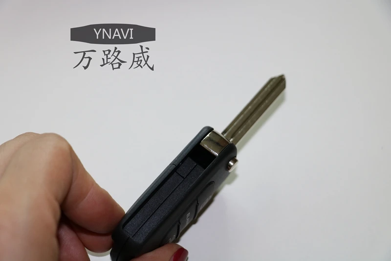 YNAVI 1 шт. 3 кнопки модифицированный Флип складной дистанционный запасной чехол для