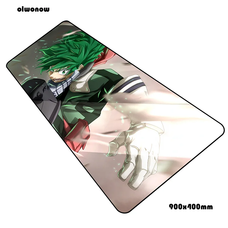size900x400x2mm Коврик для мыши my hero Academy, красивый игровой коврик для мыши 90x40 см, коврик для мыши, игровой коврик для мыши, коврик для мыши, Настольный коврик для мыши - Цвет: size900x400x2mm