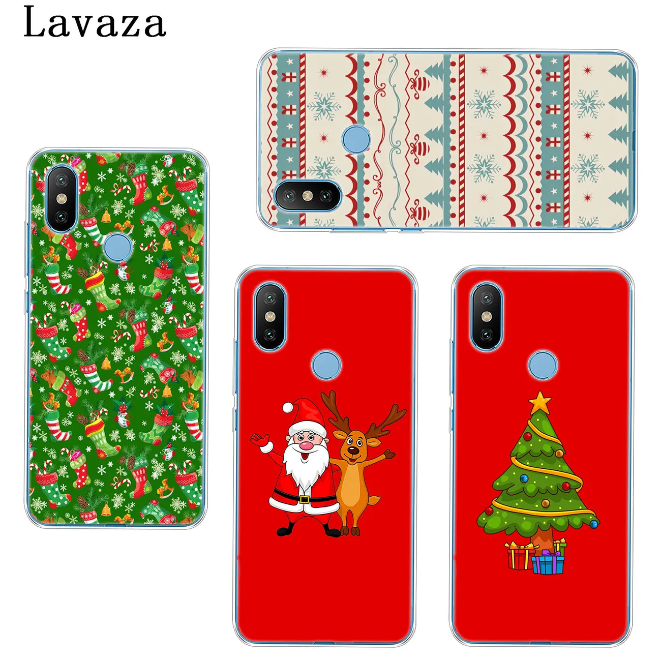 Чехол для телефона Lavaza Merry Christmas новогодний подарок Пончик чехол Xiaomi Redmi 8A 7A 6A 5A K20