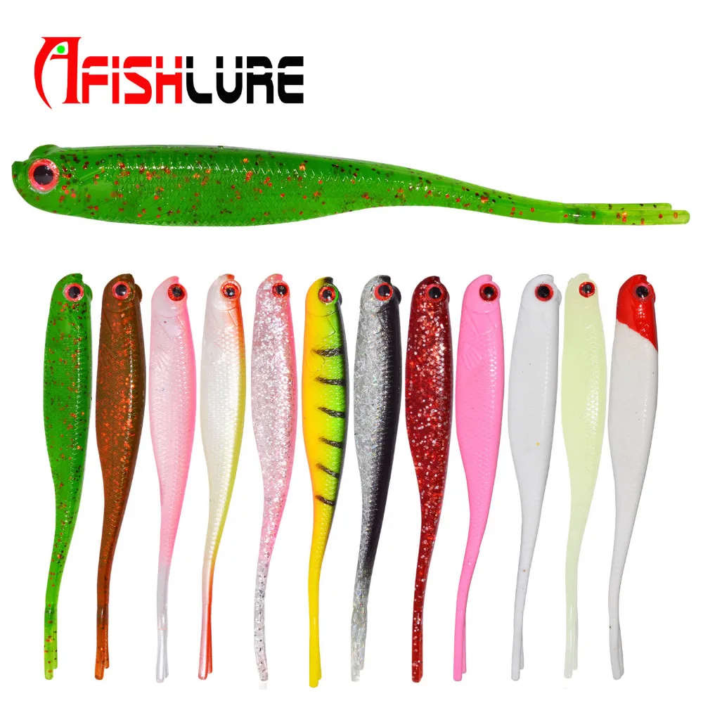 AFISHLURE Мягкая приманка силиконовые рыбалки отсадочные приманки искусственные 115