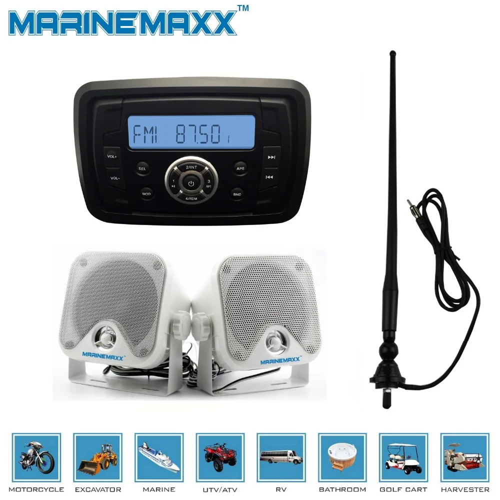 Водонепроницаемый Морских Радио Аудио Стерео Звуковая Система Приемник FM AM С