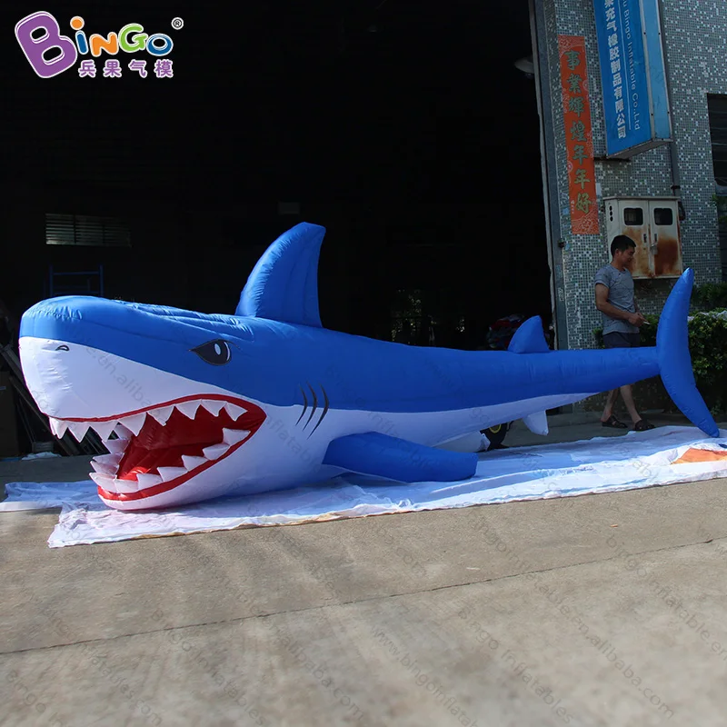 Inflatable shark balloon air for advertising Ocean theme inflatable toys | Игрушки и хобби