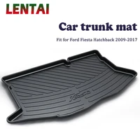 ealen 1pc car rear trunk cargo mat for ford fiesta hatchback 2009 2010 2011 2012 2013 2014 2015 2016 2017 mk77 5 accessories