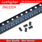 100 шт. 2N2222A 2N2222 1P SOT-23 MMBT2222A SMD MMBT2222 SOT23-3 новый оригинальный транзистор