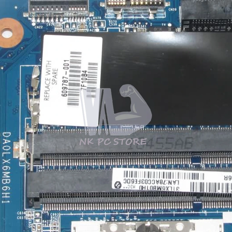 NOKOTION 609787-001 основная плата для Hp Pavilion DV7 DV7-4000 материнская плата для ноутбука DA0LX6MB6H1 HM55 DDR3 HD5470M видеокарта