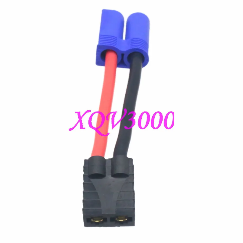 Штекер EC5 гнездовой TRX разъем адаптер Losi бесщеточный 12AWG 5 см кабель для зарядного