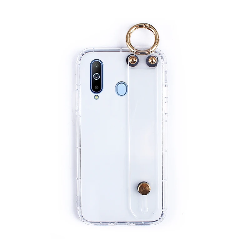 Чехол на запястье для Samsung Galaxy S10 мягкий прозрачный чехол-накладка из ТПУ S10E plus S9 S9P