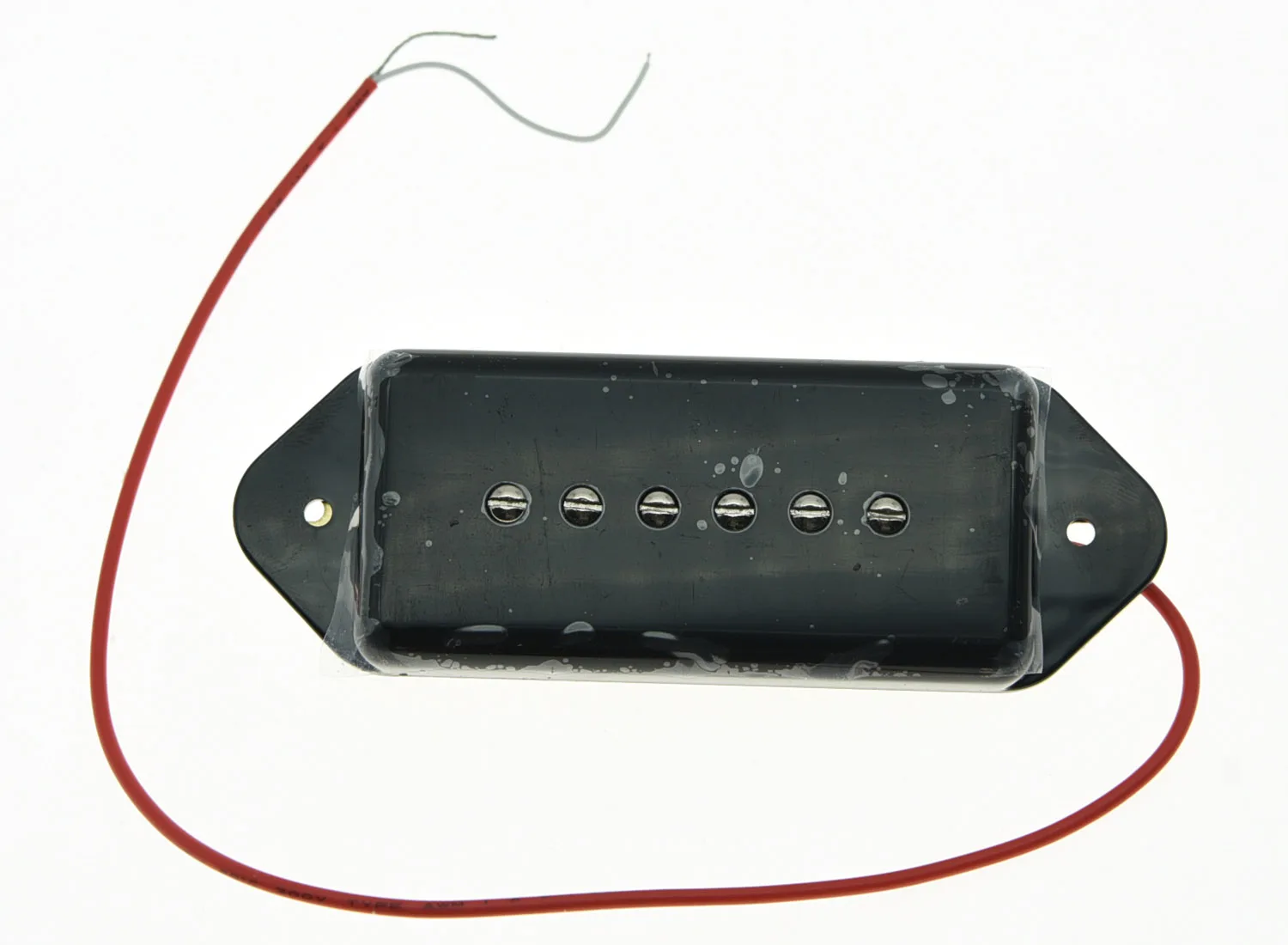 KAISH черный P90 высокой мощности звук Dogear шеи Пикап Soapbar гитары Пикапы|neck pickup|guitar