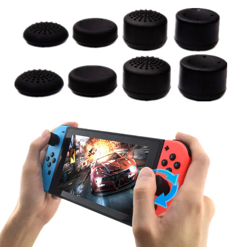 Нескользящие силиконовые колпачки для джойстика Nintendo Switch NS JoyCon 8 шт. | Электроника