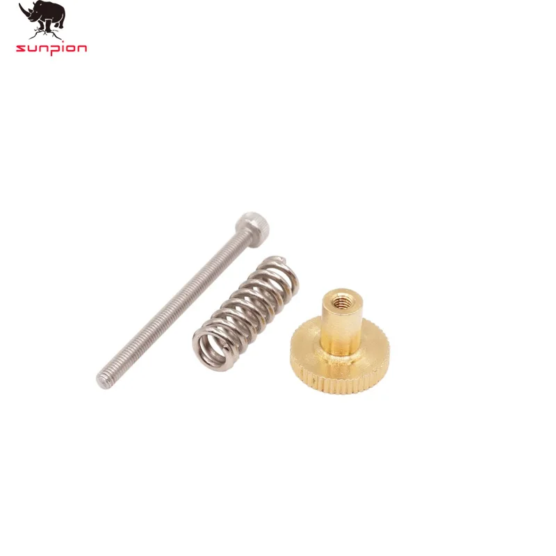 Компоненты пружины выравнивания горячей платформы для 3D-принтера-винтовая ручка