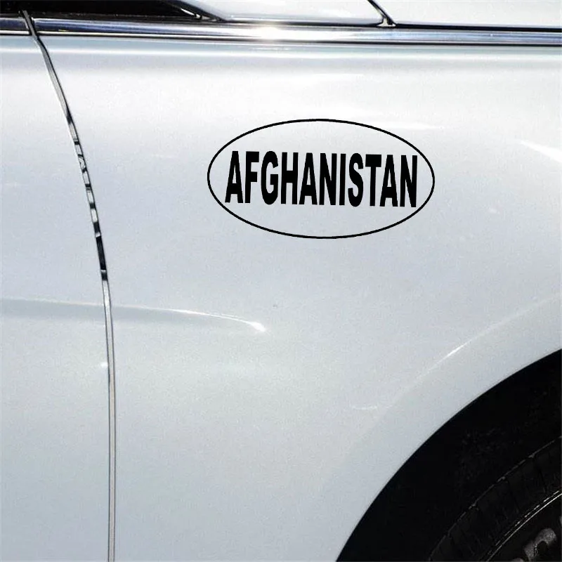 YJZT 14 3 см * 7 6 афганистанская индивидуальность овальная страна код Виниловая