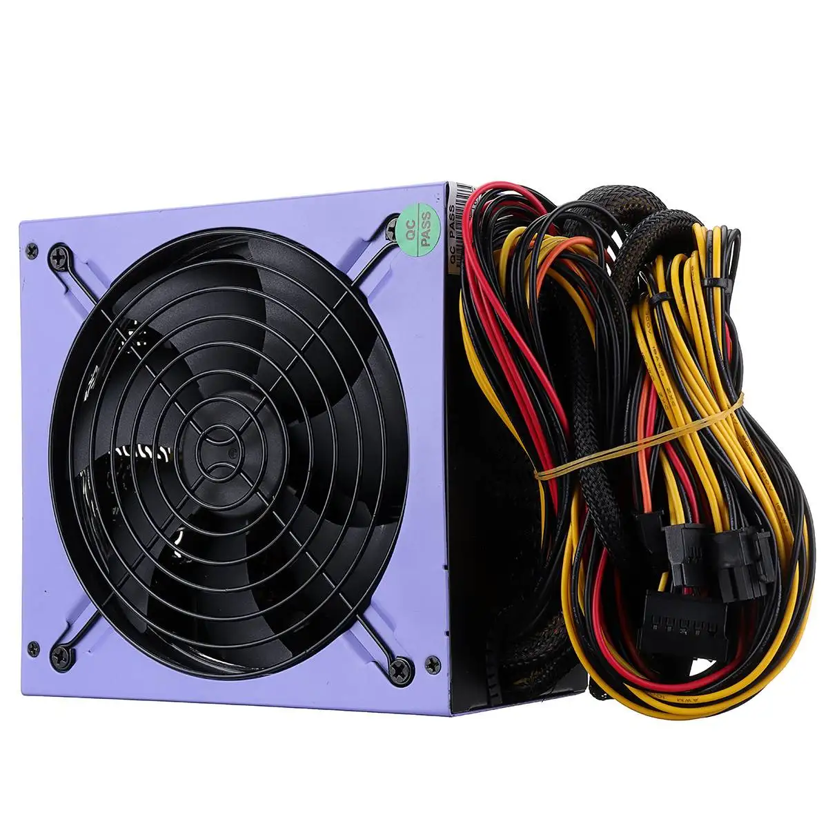 Max 1250 Вт PC источник питания 12 см светодиодный вентилятор 24 Pin PCI SATA ATX AMD PFC 12V компьютерный игровой блок питания для ПК настольный