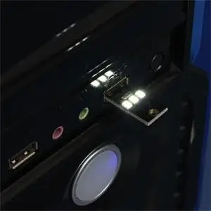 

New 1Pcs Camping White Light Night Mobile USB LED Lamp Novetly USB Gadgets Mini USB Light