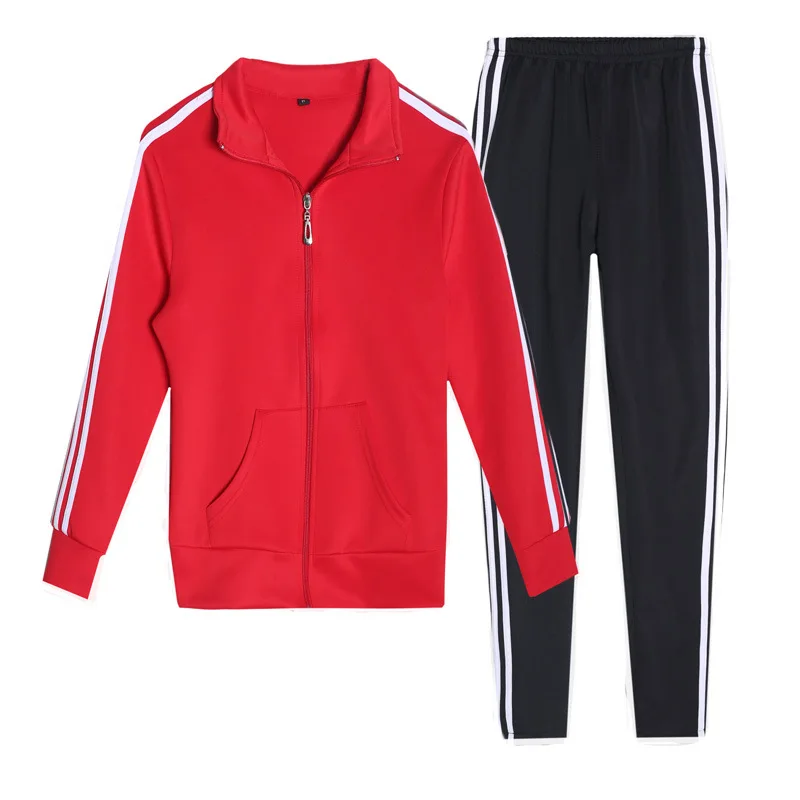 2019 весна и осень новая мода Студенческая спортивная одежда плюс размер дамы