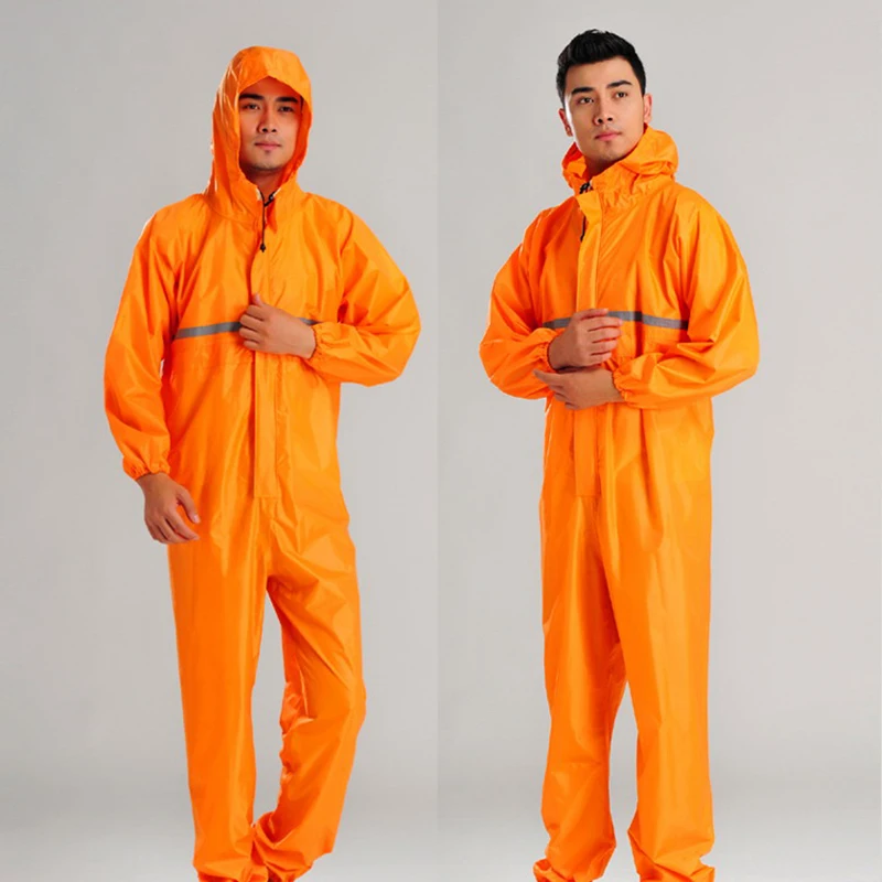 Один комплект мужской мотоциклетный дождевик водонепроницаемый комбинезон