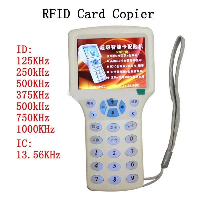 9 Частотная копия зашифрованная NFC смарт-карта Дубликатор RFID Копир/программист