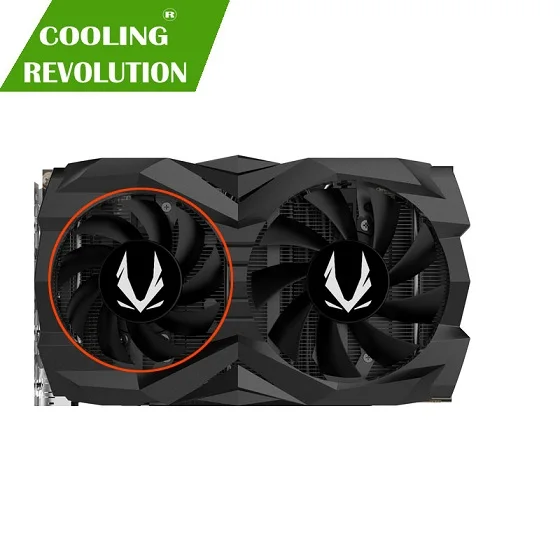 Оригинальная графическая карта вентилятор для ZOTAC игровой GeForce GTX 1660 Ti 6 ГБ GDDR6 GA72S2U - Цвет лезвия: small fan