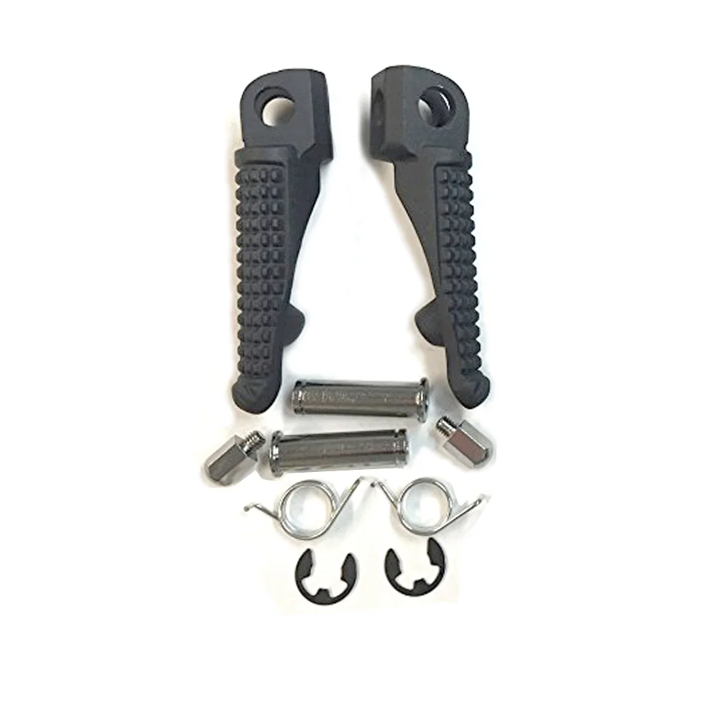 1 pair Front Мотоцикл спереди и сзади подножка подножки для Kawasaki Ninja ZX6R 9R 10R 12R ZX636 EX650 ER6F ER6N 650R Z750 1000 1000SX ZZR1200 - Цвет: 1 pair Front