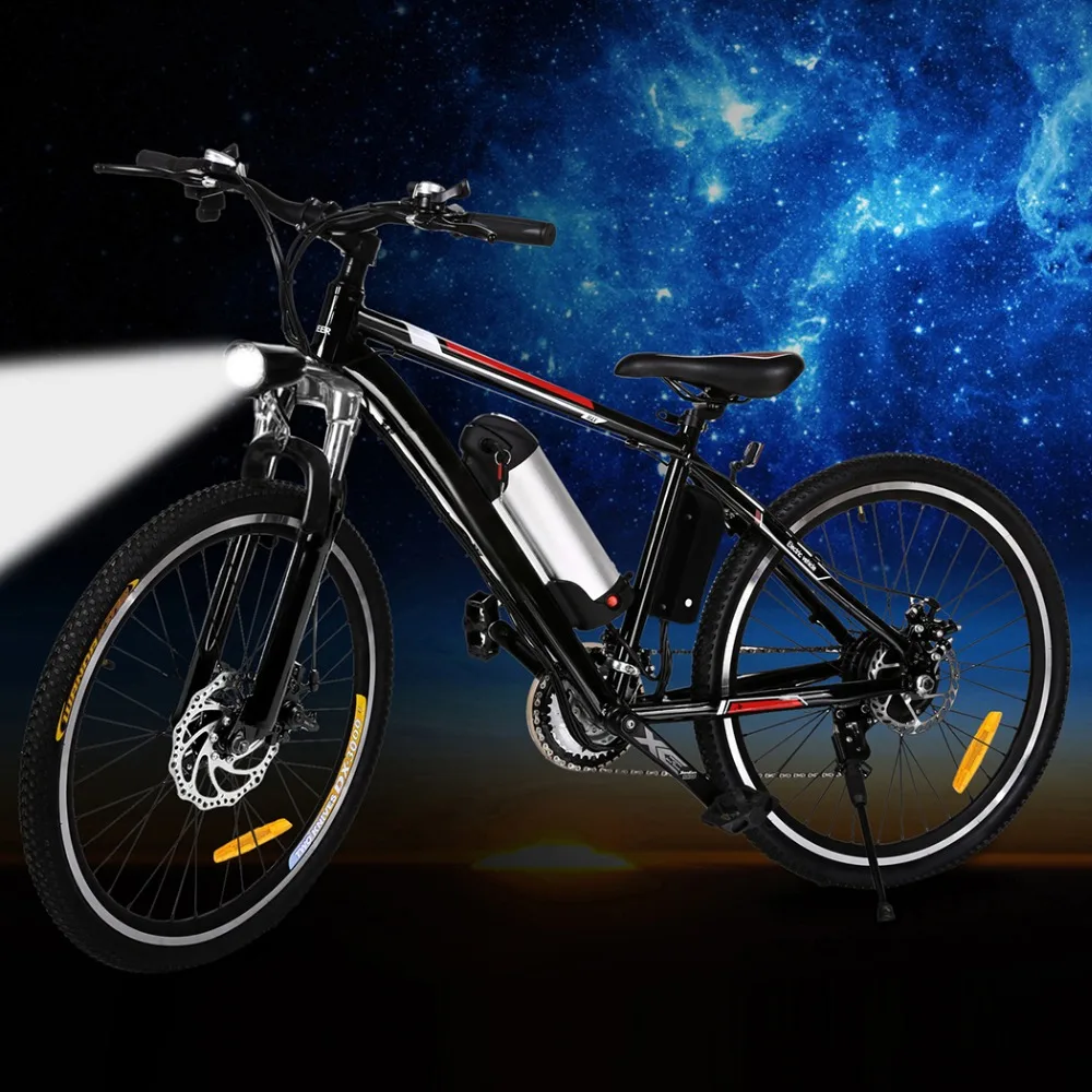 Мощный электрический велосипед 26 дюймов 250 Вт EBike 21 скоростной Электрический