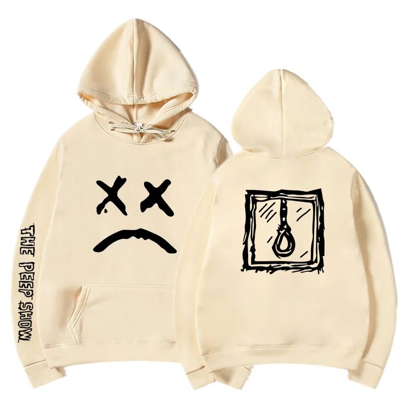 Khaki 17 Lil Peep/толстовки с капюшоном Love lil. peep, мужские толстовки, пуловер с капюшоном, свитшоты для мужчин/женщин, sudaderas cry, детские толстовки с капюшоном, hoddie S-XXXL - Цвет: Khaki 17