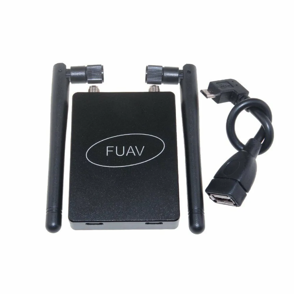 FPV Mini 5 8G FUAV OTG беспроводной двойной приемник с поддержкой Apple iPhone VR Android Phone для Racing