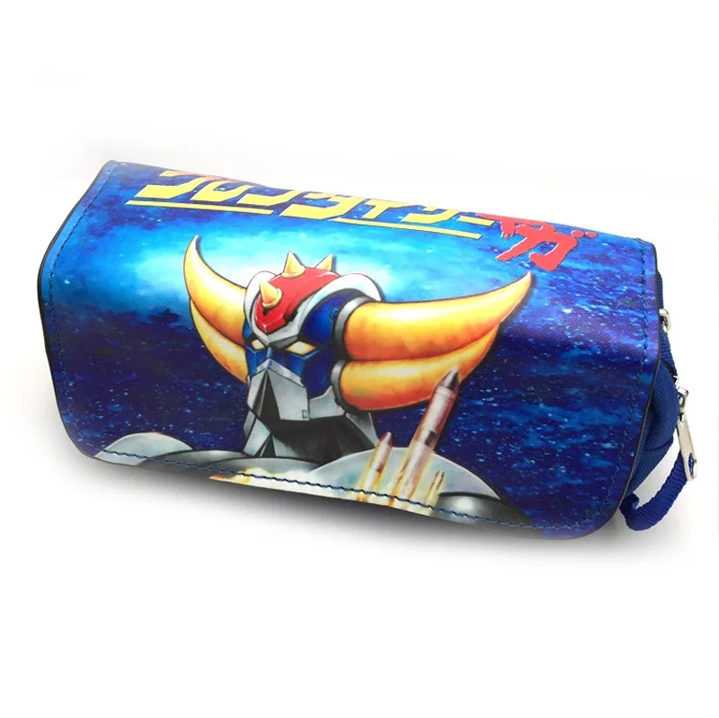 Аниме Kingdom Hearts студент пенал для карандаша ручки НЛО робот Grendizer канцелярские