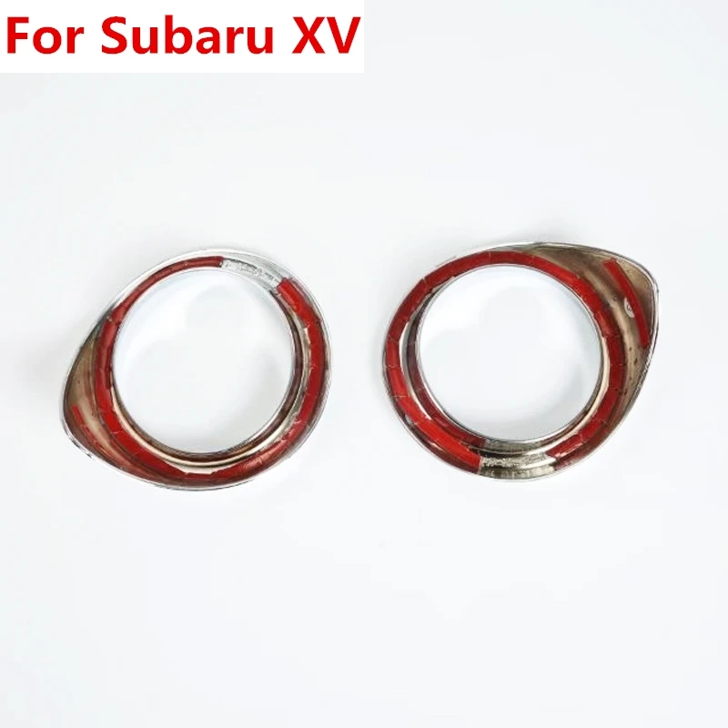 Новый для Subaru XV 5 дверный хэтчбек 2017 2018 ABS хромированный внешний передний