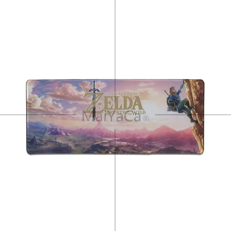 Lock Edge 30X90cm MaiYaCa легенда о Зельде высокоскоростной коврик для мыши большой игровой коврик для мыши Противоскользящий идеальный блокирующий компьютерный коврик - Цвет: Lock Edge 30X90cm
