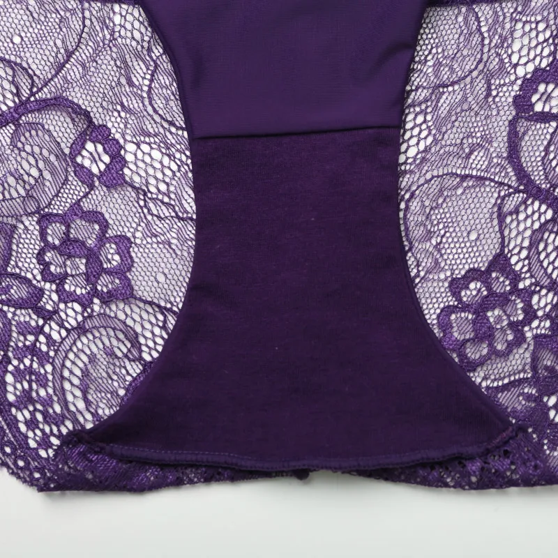 2018 Новое поступление Для женщин кружевные трусики бесшовные трусы Высокое