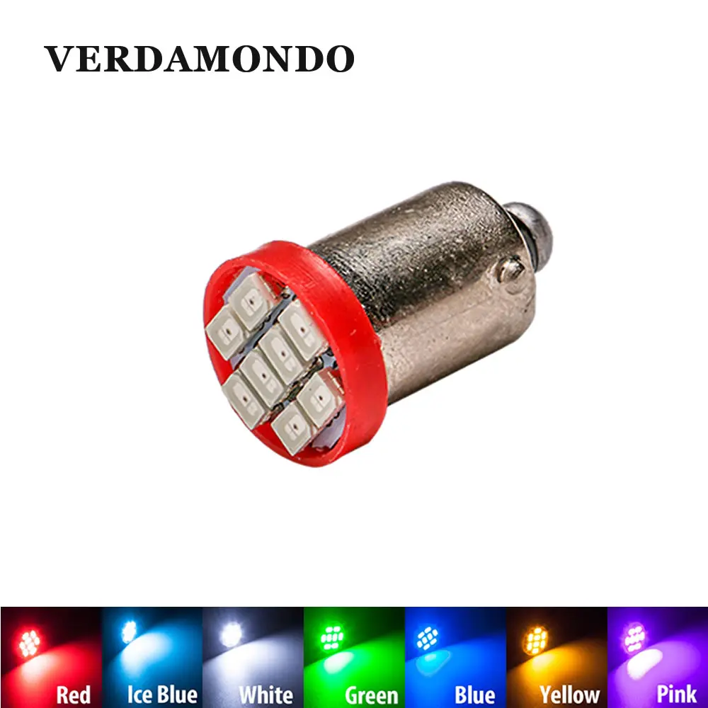 1 шт Высокое качество T4W BA9S 8 SMD 1206 светодиодный внутренний светильник 3020 8smd Клин